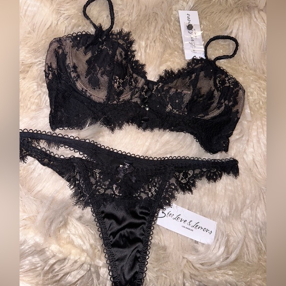 For Love And Lemons Other - For love and lemons matching bra and thong